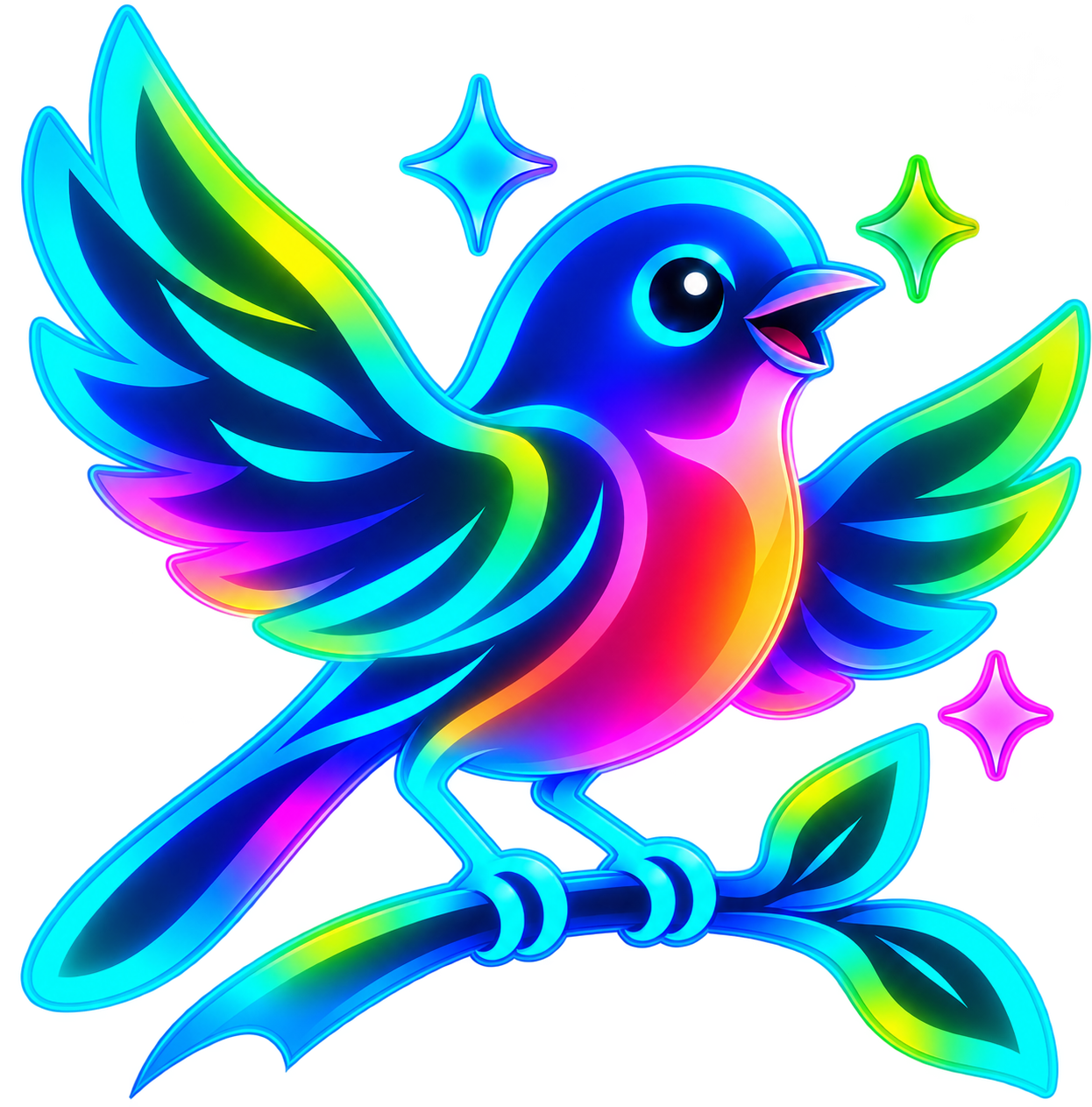 Tally, the Logic Bunting bird mascot